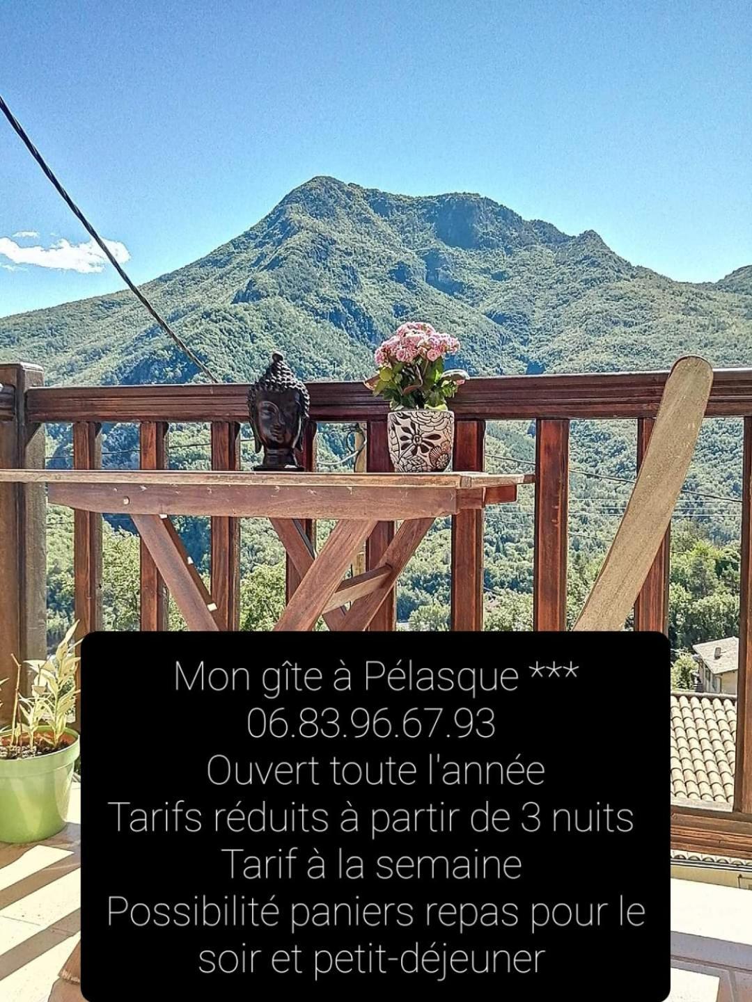 Mon Gite A Pelasque Lantosque Екстериор снимка